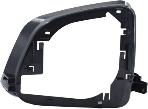 Fits For Tesla Model Y Right Passenger Side Wing Mirror Cover and Mirror Frame Set Rearview Lower Holder Tray Cap Housing 2021-2024(right side black) in Kuwait