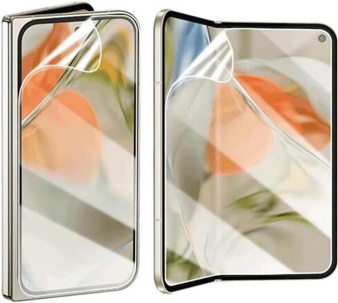 واقي شاشة هيدروجيل عالي الحساسية لهاتف iPhone 16، قطعتان من طبقة حماية شفافة ناعمة من مادة TPU (ليس زجاج مقسى) [شفاف عالي الدقة] in Kuwait