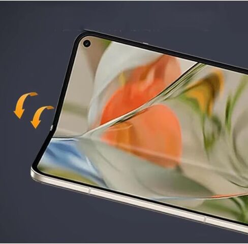 واقي شاشة هيدروجيل عالي الحساسية لهاتف iPhone 16، قطعتان من طبقة حماية شفافة ناعمة من مادة TPU (ليس زجاج مقسى) [شفاف عالي الدقة] in Kuwait