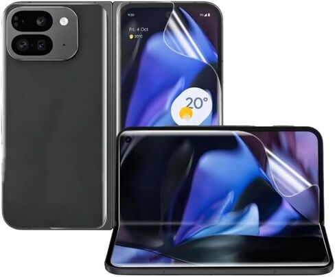 واقي شاشة هيدروجيل عالي الحساسية لهاتف iPhone 16، قطعتان من طبقة حماية شفافة ناعمة من مادة TPU (ليس زجاج مقسى) [شفاف عالي الدقة] in Kuwait