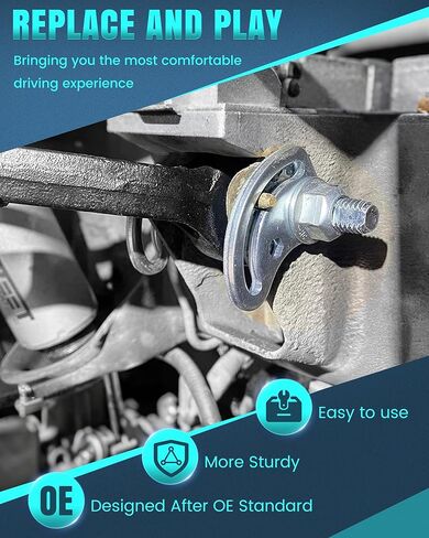 41620 6 PCS Caster Kit ، الوقاية من الصدأ ، تسهيل تركيب مجموعة Caster Camber Tet متوافقة مع كاميرات أذرع التحكم في جنرال موتورز - مساعد جيد لتصحيح الانحرافات in Kuwait