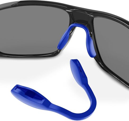 Silicone Replacement Nose Piece Nose Pads for Oakley Split Shot OO9416 Split Time OO4129 Targetline OO9397 Crossrange Patch R XL OO9361 OO9360 OO9359 Sunglasses, 1 Pair, Black Regular Fit in Kuwait