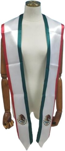 National Flag Graduation Stole Class of 2025 Satin Sash Perfect for Graduates Keepsake 72" Memorial Accessory for Students in Saudi Arabia