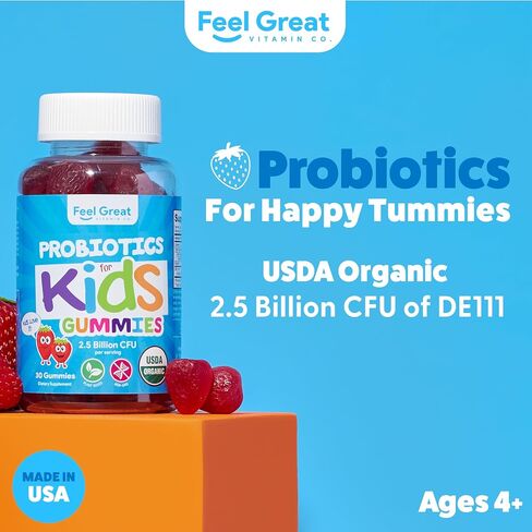 Organic Elderberry Gummies for Kids | Kids Immune Support - Kids Elderberry Gummies with Zinc and Vitamin C - Gluten Free & Vegan Children's Vitamins - 60 Gummies | Sambucus Nigra Supplement in Saudi Arabia