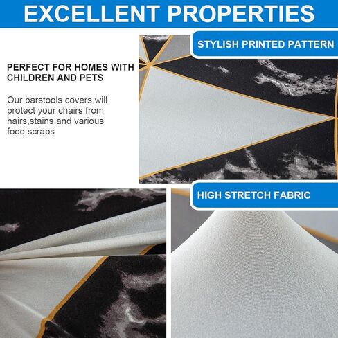 Levoberg Armless Criss Cross Office Desk Chair Cover Slipcovers Printed Vanity Desk Chair Covers Accent Mid Back Wide Swivel Task Chair Protector #1 in Kuwait