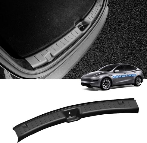 Rear Bumper Guard for New Tesla Model Y 2025 - Model Y Accessories Trunk Bumper Protector - TPE Material, Scratch Protection, Easy Installation, Compatible with New Model Y Juniper Accessories 2025 in Kuwait