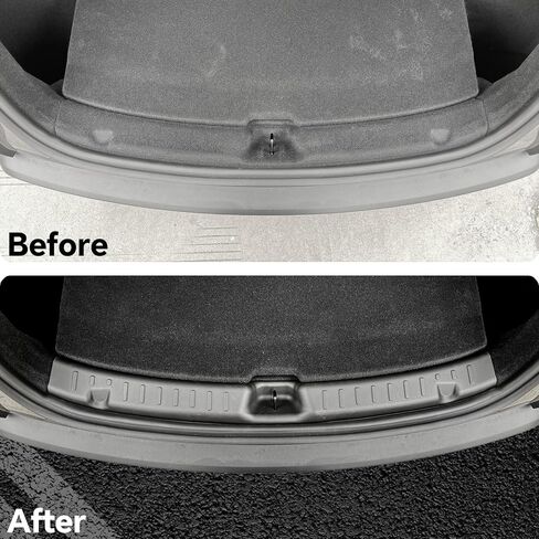 Rear Bumper Guard for New Tesla Model Y 2025 - Model Y Accessories Trunk Bumper Protector - TPE Material, Scratch Protection, Easy Installation, Compatible with New Model Y Juniper Accessories 2025 in Kuwait