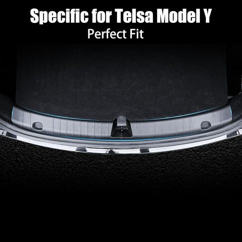 حارس المصد الخلفي لنموذج Tesla الجديد Y 2025 - واقي المصد التلقائي على طراز Y - مواد TPE ، وحماية الخدش ، وتثبيت سهلة ، وتوافق مع ملحقات Juniper جديدة Y -Juniper 2025 in Kuwait