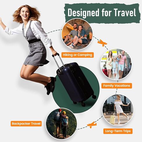 Compression Packing Cubes for Travel, Lightweight 6 Set Bags Cruise Must Haves for Luggage Carry On Suitcase and Clothes Organizer, Durable Vacation Essentials and Accessories Gifts for Women and Men in Saudi Arabia