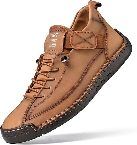 أحذية تشوكا للرجال أحذية الكاحل غير المتسكعون أحذية غير رسمية للرجال ينزلقون على أحذية رياضية خفيفة الوزن أحذية رياضية مصنوعة يدويًا للأزياء المشي على القيادة in Kuwait