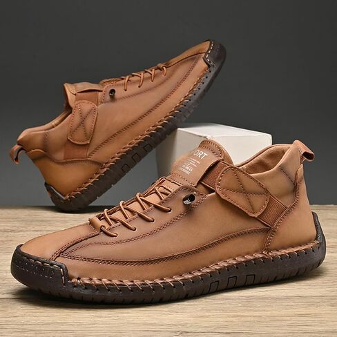 أحذية تشوكا للرجال أحذية الكاحل غير المتسكعون أحذية غير رسمية للرجال ينزلقون على أحذية رياضية خفيفة الوزن أحذية رياضية مصنوعة يدويًا للأزياء المشي على القيادة in Kuwait