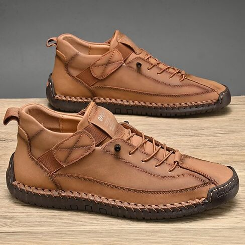 أحذية تشوكا للرجال أحذية الكاحل غير المتسكعون أحذية غير رسمية للرجال ينزلقون على أحذية رياضية خفيفة الوزن أحذية رياضية مصنوعة يدويًا للأزياء المشي على القيادة in Kuwait