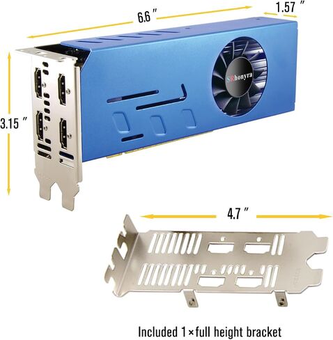 Radeon R7 350 HD7750 4GB 6HDMI Graphics Card with Locked Resolution Feature,GDDR5 Video Card GPU PCI-Express 128-Bit Placa De Video in Saudi Arabia