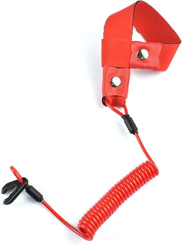 Boat Kill Switch Lanyard Compatible with Jet Ski Yamaha WaveRunner Replacement for EW2-68348-00-00 Kill Safety Lanyard with Wrist Strap 2Pcs in Saudi Arabia