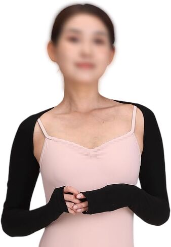 Ballet Shoulder Sleeves Arm Warmers One-Piece Long Sleeve Short Cardigan For Women in Saudi Arabia