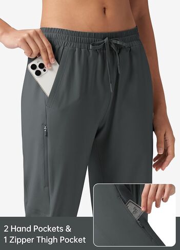 Willit Womens 15" Long Shorts Below Knee Length Capri Hiking Cargo Lightweight Quick Dry Water Resistant Zipper Pocket in Saudi Arabia