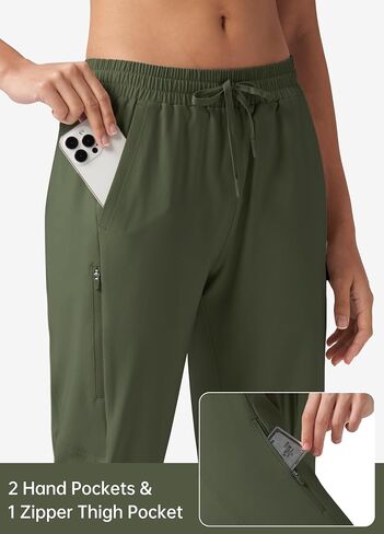 Willit Womens 15" Long Shorts Below Knee Length Capri Hiking Cargo Lightweight Quick Dry Water Resistant Zipper Pocket in Saudi Arabia