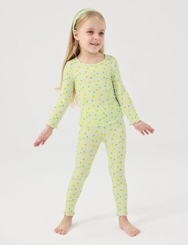 Bamboo viscose 'Girls' Sleepwear Toddler Long Sleeve 2 Vists Pajama 'Pajama in Saudi Arabia