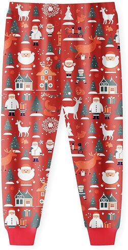 LQSZ Girls Pajamas Kids Toddler Halloween PJS عيد الميلاد ملابس النوم للأطفال بحجم 2-12 سنة in Saudi Arabia