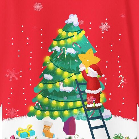 LQSZ Girls Pajamas Kids Toddler Halloween PJS عيد الميلاد ملابس النوم للأطفال بحجم 2-12 سنة in Saudi Arabia
