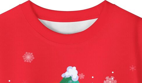 LQSZ Girls Pajamas Kids Toddler Halloween PJS عيد الميلاد ملابس النوم للأطفال بحجم 2-12 سنة in Saudi Arabia