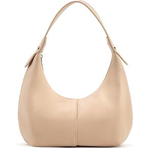 أكياس كتف Niueimee Zhou Crescent For Women Vegan Leather Hobo Handbag Tote Tote Tote