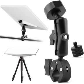 Starlink Mini Mount Adjustable Clamp Mount Pole Mount for RV/Yacht/Camper/Guardrails, Universally Adjustable Angle Clamp for Pole Mount on Car RV Ladder Yacht(Color:Black)
