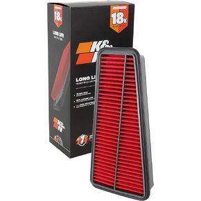 K&N Engine Air Filter: Long Life 18,000 Mile Replacement Air Filter: Compatible with 2002-2015 Toyota Mid-size Truck and SUV V6 (4-Runner, Tacoma, Hilux, Land Cruiser, Prado, FJ Cruiser), KNA-2281 in Kuwait