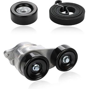 شد حزام السربنتين الكامل مع المتداعي pully متوافق مع Honda Accord 2003-2010 Pilot 2005-2008 Odyssey Ridgeline ، Acura MDX TL RL ZDX استبدال 04317RCA305 419-628 31170RCAA01