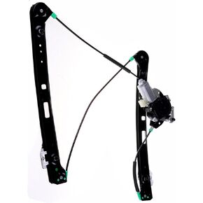 FINDAUTO Power Window Regulator Front Left Driver Side fit for 2001-2005 for BMW 320i 741-484 Window Regulator and Motor Assembly with Motor