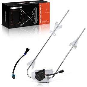A-Premium Electric Power Window Regulator with Motor Compatible with International 5000, 5500i, 5600i, 5900i, 9200 SBA, 9200i SBA, 9400, 9400i SBA, 9900i SFA, 9900ix SFA, Front Right Passenger Side