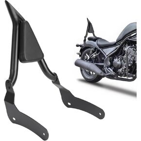 Rear Sissy Bar Detachable Motorcycle Passenger Backrest Pad for Honda Rebel 300 500 CMX300 CMX500 2017-2023