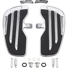 Driver Floorboards Footboards for Indian Scout Bobber Sixty 2015-2021 | Replace Part Number: 2883056-659 (Chrome)