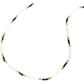 INK + ALLOY Boho Beaded Necklaces for Women, Everly Short Layering Necklace, Handmade Jewelry for the Modern Bohemian, 18-Inch Length, 2mm Width