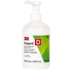 9222 D 3M معمّق اليد الفوري مع المرطبات ، 61 ٪ ث/ث ethyl alcohol ، 16 أوقية ، حزمة 12