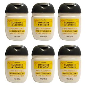 Sunshine and Lemons Moisturizing 6-Pack Hand Sanitizers by Bath + Body Works/White Barn