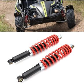 2pcs 325 مم امتصاص الصدمات الأمامية ملائمة لـ Hammerhead Twister 150 GT GTS SS 250 150CC-250CC 12-3/4 بوصات تمتص الصدمات القابلة للتعديل الأمامية لـ 150cc 250cc Go Karts