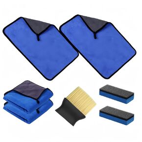 Car Cleaning Cloth, Microfiber Car Drying Towel, Windshield Cleaning Tool