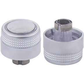 ApplianPar 2Pcs MMI Radio Volume Adjustment Knob Cap Switch for Audi A6 C7 A7 RS7 2012 2013 2014 2015 2016