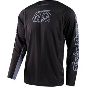 Troy Lee Designs 2023 GP Pro Jersey - أيقونة (متوسطة) (أسود/رمادي)