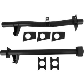 MaxPeedingrods دعم خزان الوقود الخلفي Crossmember و Rock Mount Crossmember لتشيفي سيلفرادو 1500 و GMC Sierra 1500 2007-2014
