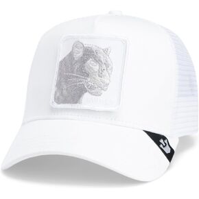 Goorin Bros. Chroma Wave Collection Hat Trucker Hat للرجال والنساء ، White (Panther Mirage) ، مقاس واحد