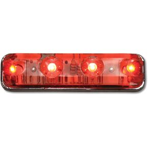 Grand General 77141 Small Rect. الأزرق/4 LED ضوء مختومة ، 1 عبوة