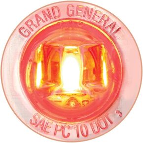 GG Grand General 87286 1 Inch Mini Green/Green 1 LED Push/Screw In LED Light