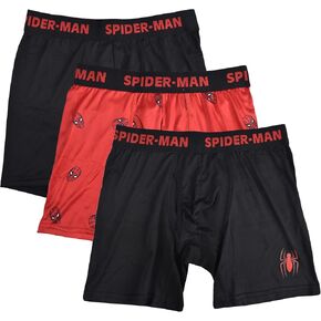 Spiderman Men's 3-Pack Comfort Boxer Brief