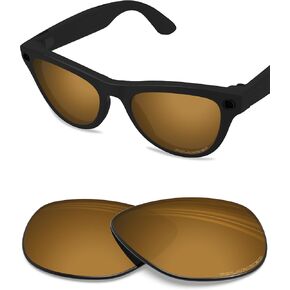 BLAZERBUCK Anti-salt Polarized Replacement Lenses for RayBan Meta Skyler RW4010 52 mm Smart Sunglass