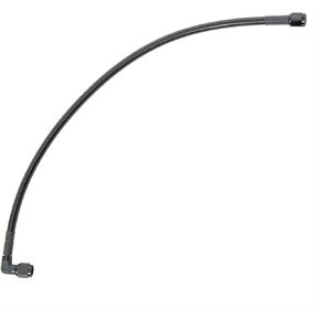 Allstar Performance ALL48402 18" 4 an Straight to 4 an 90 Degree Brake Line