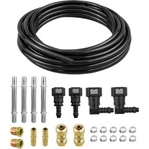 3/8 in (10mm) ، 23 حزمة لإصلاح خط الوقود البديلة للسيارات
