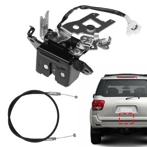 محرك قفل الجذع الخلفي متوافق مع 2001-2007 Toyota Sequoia 4.7L Sport Utility ، محرك فتحة التفريقة الخلفية ، يحل محل 931-861 ، 69301-0C010