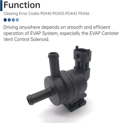 Canister Purge Valve & EGR Valve for Kia Soul/Hyundai Accent/Sedona 2010-2017 - OEM 28910-3C200 Replacement, Fix P0441 Code & EVAP System​ in Kuwait